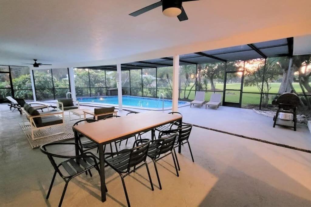 Remodeled 4Br Pool Home / Golf View/Near Beaches Sarasota Dış mekan fotoğraf